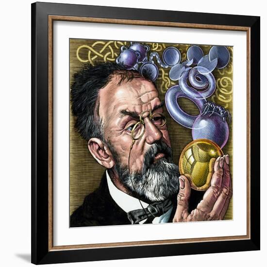 Henri Poincare, French Mathematician-Bill Sanderson-Framed Premium Photographic Print