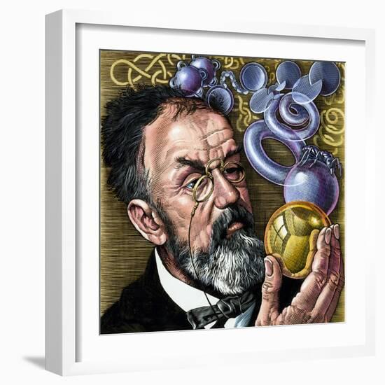 Henri Poincare, French Mathematician-Bill Sanderson-Framed Premium Photographic Print