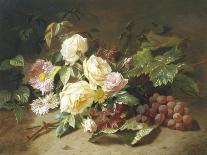 Still Life with Flowers and Fruit-Henri Robbe-Premier Image Canvas