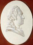 Portrait of King Louis XV, Bust-Length, in a Painted Oval, a Trompe L'Oeil Medallion-Henri Roland De La Porte-Laminated Giclee Print