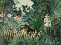 Tiger in a Tropical Storm (Surprised!) 1891-Henri Rousseau-Giclee Print