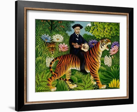 Henri Rousseau's Dream, 1997-Frances Broomfield-Framed Giclee Print