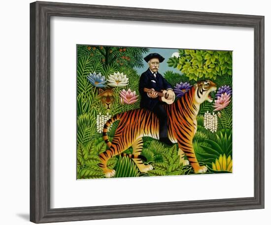 Henri Rousseau's Dream, 1997-Frances Broomfield-Framed Giclee Print