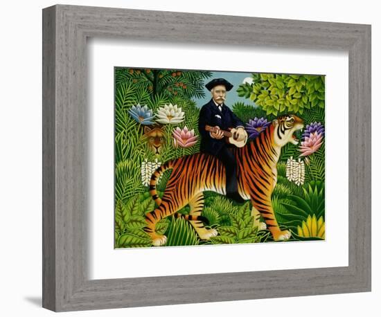 Henri Rousseau's Dream, 1997-Frances Broomfield-Framed Giclee Print