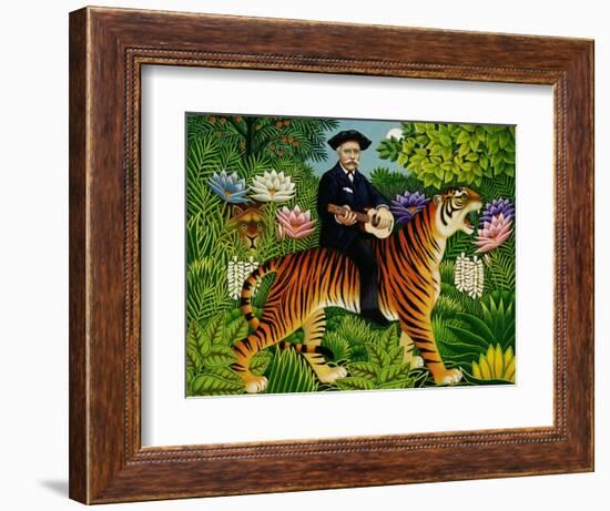 Henri Rousseau's Dream, 1997-Frances Broomfield-Framed Giclee Print