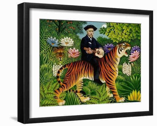 Henri Rousseau's Dream, 1997-Frances Broomfield-Framed Premium Giclee Print