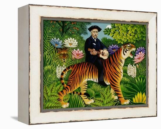 Henri Rousseau's Dream, 1997-Frances Broomfield-Framed Premier Image Canvas