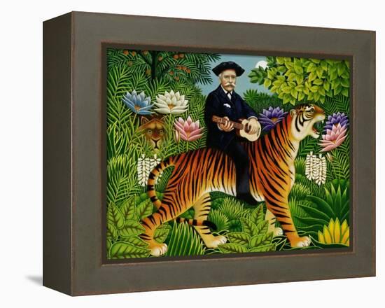 Henri Rousseau's Dream, 1997-Frances Broomfield-Framed Premier Image Canvas