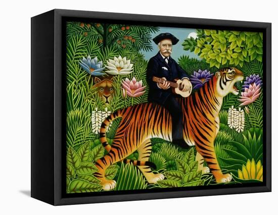 Henri Rousseau's Dream, 1997-Frances Broomfield-Framed Premier Image Canvas