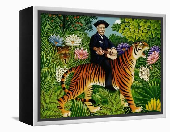 Henri Rousseau's Dream, 1997-Frances Broomfield-Framed Premier Image Canvas