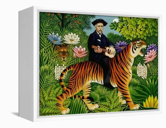 Henri Rousseau's Dream, 1997-Frances Broomfield-Framed Premier Image Canvas