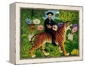 Henri Rousseau's Dream, 1997-Frances Broomfield-Framed Premier Image Canvas