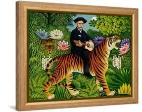 Henri Rousseau's Dream, 1997-Frances Broomfield-Framed Premier Image Canvas