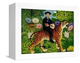 Henri Rousseau's Dream, 1997-Frances Broomfield-Framed Premier Image Canvas