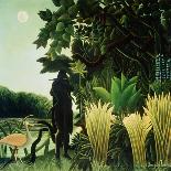 The Equatorial Jungle, 1909-Henri Rousseau-Mounted Giclee Print