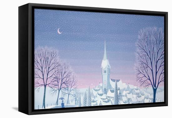 Henri's Winter Innocence-Peter Szumowski-Framed Premier Image Canvas