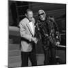 Henri Salvador and Ray Charles at the "Victoires De La Musique", France-DR-Mounted Photographic Print