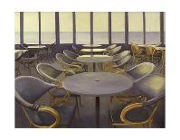 Café Terrace,2011-Henri Sarla-Framed Art Print