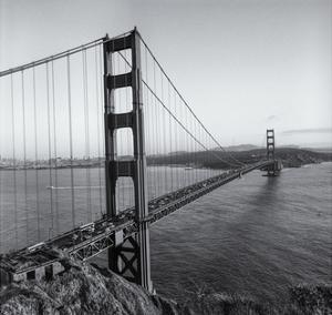 Beautiful Golden Gate Bridge Black And White Photography Artwork For Golden Gate Bridge Late Afternoon