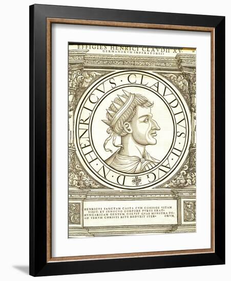 Henricus II Claudus-Hans Rudolf Manuel Deutsch-Framed Giclee Print