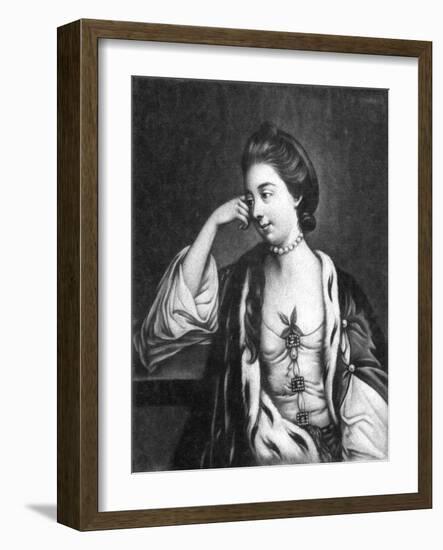 Henrietta Cholmley-Sir Joshua Reynolds-Framed Art Print