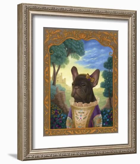 Henrietta in Her Wildest Dreams-Gina Matarazzo-Framed Art Print