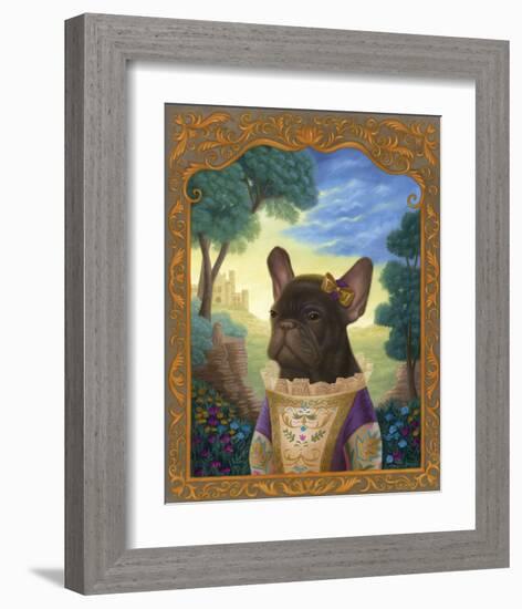 Henrietta in Her Wildest Dreams-Gina Matarazzo-Framed Art Print