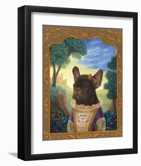 Henrietta in Her Wildest Dreams-Gina Matarazzo-Framed Art Print