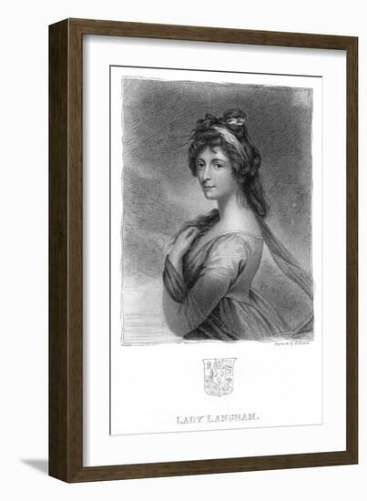 Henrietta Lady Langham-R Cooper-Framed Art Print