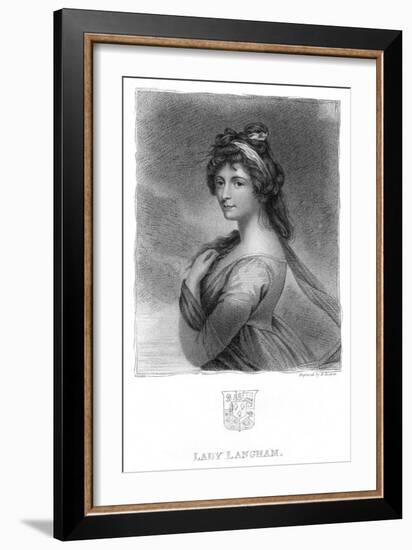 Henrietta Lady Langham-R Cooper-Framed Art Print