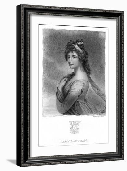 Henrietta Lady Langham-R Cooper-Framed Art Print