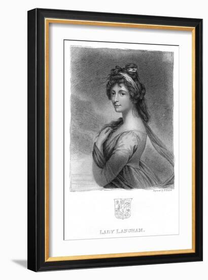 Henrietta Lady Langham-R Cooper-Framed Art Print