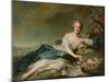 Henrietta Maria of France (1606-69) as Flora, 1742-Jean-Marc Nattier-Mounted Giclee Print