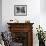 Henrik Ibsen Norwegian Dramatist in His Study at His Home in Oslo-null-Framed Photographic Print displayed on a wall