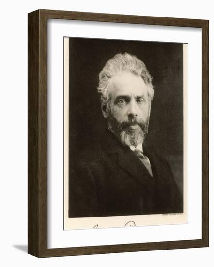 Henrik Pontoppidan Danish Novelist-null-Framed Photographic Print