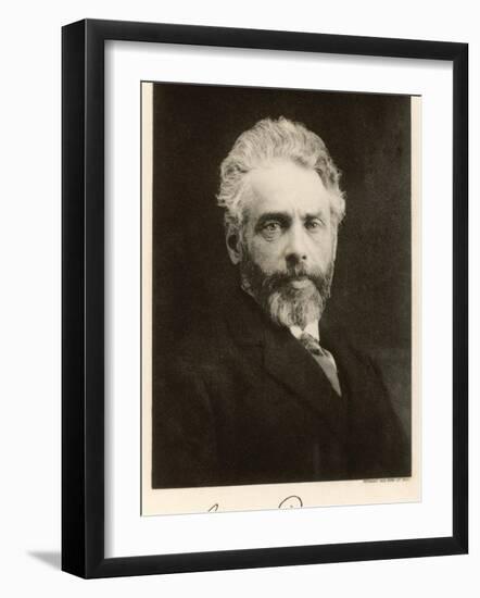 Henrik Pontoppidan Danish Novelist-null-Framed Photographic Print