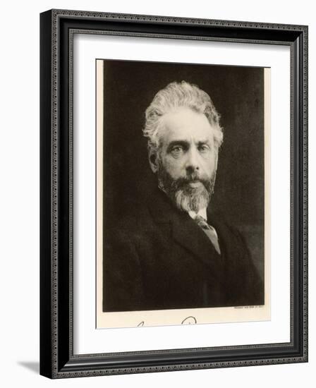 Henrik Pontoppidan Danish Novelist-null-Framed Photographic Print