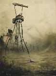 The War Of the Worlds-Henrique Alvim-Correa-Framed Premier Image Canvas