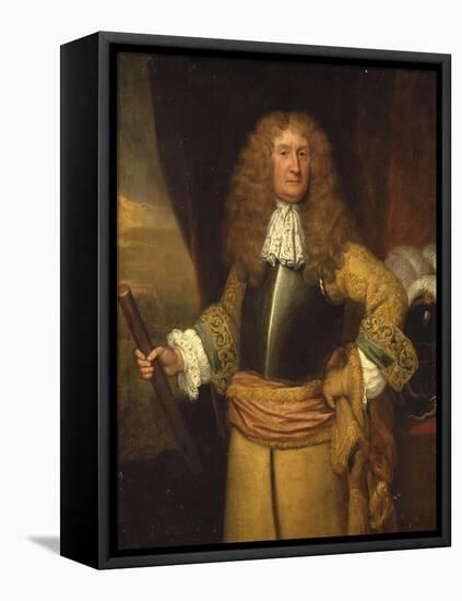 Henry, 3rd Lord Arundell of Wardour, Holding a Baton as Master of the Horse, C.1680-Godfrey Kneller-Framed Premier Image Canvas