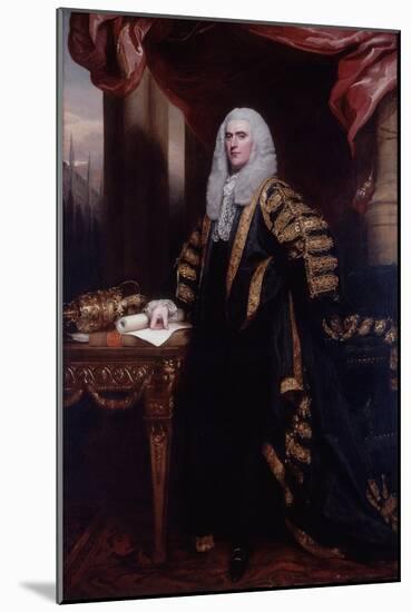 Henry Addington, 1st Viscount Sidmouth, 1797-98-John Singleton Copley-Mounted Giclee Print