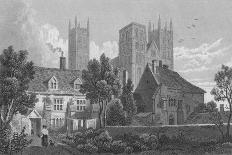 'Canterbury Cathedral. Kent', c1831-Henry Adlard-Giclee Print