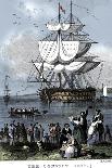 The Convict Ship, C1820-Henry Adlard-Giclee Print