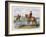 Henry and Stephen Confer across the Thames-James William Edmund Doyle-Framed Giclee Print