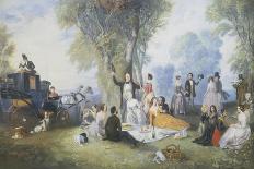 The Picnic-Henry Andrews-Framed Giclee Print