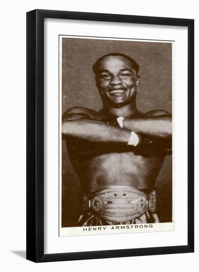 Henry Armstrong, American Boxer, 1938-null-Framed Giclee Print