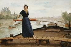 Hauling a Ship-Henry Bacon-Giclee Print