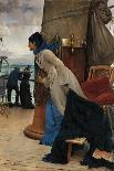 A Scottish Lady on a Boat Arriving in New York-Henry Bacon-Giclee Print