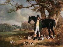 Meet of the Prince Consort's Harriers at Windsor in the Great Park, 1845-Henry Barraud-Giclee Print