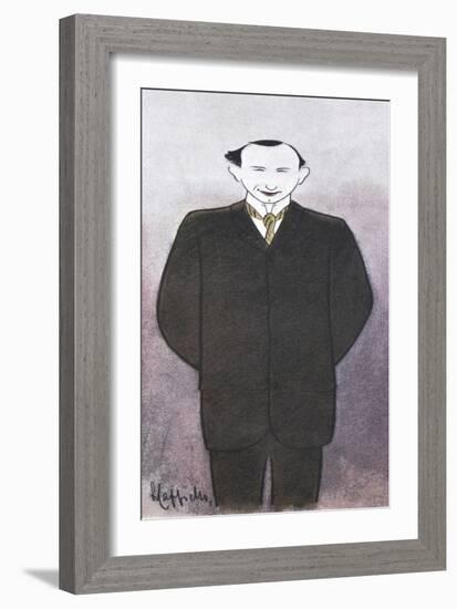 Henry Bataille - portrait-Leonetto Cappiello-Framed Giclee Print