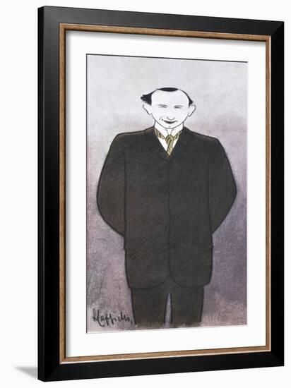 Henry Bataille - portrait-Leonetto Cappiello-Framed Giclee Print